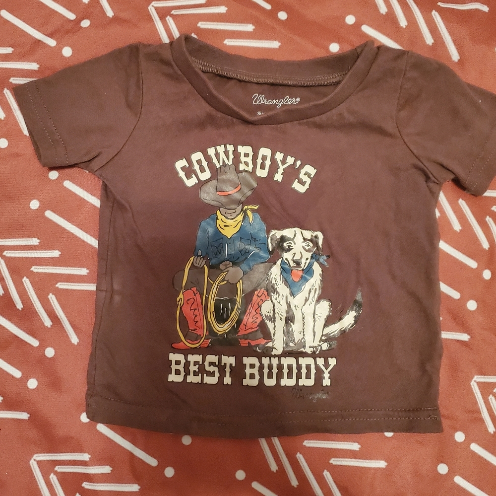 Wrangler 0-3 mo t shirt